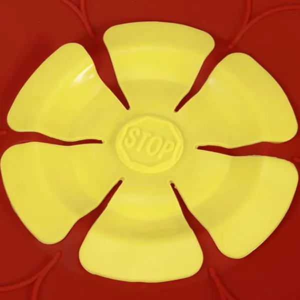 28 cm anti-overløb støvtæt spildprop silikone grydelåg køkken madlavningsredskaber rød Clearance