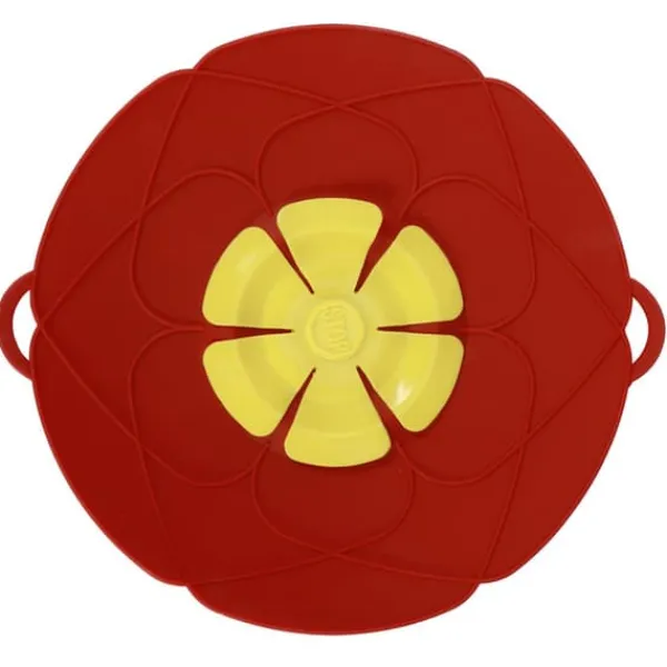 28 cm anti-overløb støvtæt spildprop silikone grydelåg køkken madlavningsredskaber rød Clearance