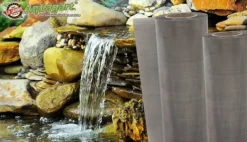 50 cm x 40 cm Rustfrit stålnet til sigtefilter Buet si sigtedam Clearance