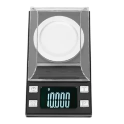 0,001 g højpræcisions bærbar mini LCD digital elektronisk vægt til vægtning af smykker, guldpiller 100 g/0,001 g Clearance