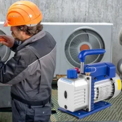 3 Gallon 12L Vakuumkammer Multifunktionspumpe 85L/Min 3CFM Stål Vakuumpumpe til Effektivt Undervakuum Hot