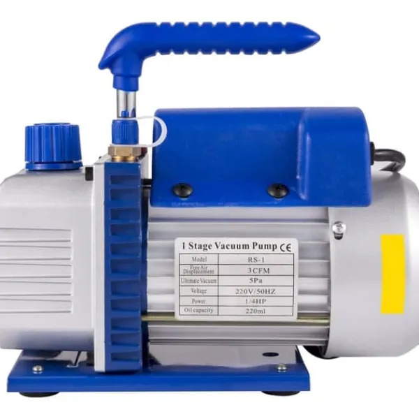 3 Gallon 12L Vakuumkammer Multifunktionspumpe 85L/Min 3CFM Stål Vakuumpumpe til Effektivt Undervakuum Hot