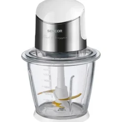 Mixere & Blendere>1,5 L minihakker med glasbeholder.