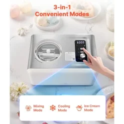 2 liters automatisk ismaskine, indbygget kompressor, uden forfrysning funktion Hot