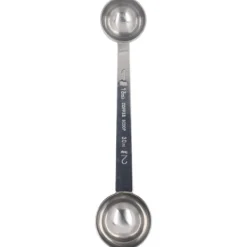 Målebægere & Måleskeer>15 ml 30 ml dobbelthoved måleske af rustfrit stål med vægt Tilbehør til hjemmekøkken