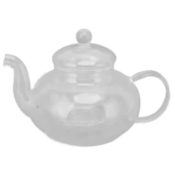 680 ml glastekande med filter varmebestandighed gennemsigtig tekedel til blad- og blomsterbrygning Best