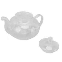 680 ml glastekande med filter varmebestandighed gennemsigtig tekedel til blad- og blomsterbrygning Best