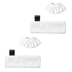 Gulv- & Tæpperengøring>4 moppepuder til Kärcher damprenser SC2 SC3 SC4 SC5