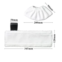 Gulv- & Tæpperengøring>4 moppepuder til Kärcher damprenser SC2 SC3 SC4 SC5