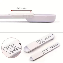 Målebægere & Måleskeer>2 pak justerbare dimensioner dimensioner