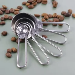 5 pakker Målekop skesæt til bagning madlavning 15/5/2,5/1,25/0,75 ml Clearance