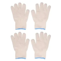 2 par termisk isolerede handsker 300 ℃ varmebestandige skridsikre anti skoldningshandsker til grillovn Online