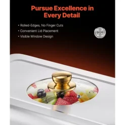 4 Qt 2 Pak Rektangel Chafing Dish Sæt, Halvstørrelse Pan, Rustfrit Stål Buffet Sæt