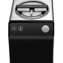 2 Quart Automatisk Ismaskine - Elektrisk Yoghurt og Gelato - Sort Hot