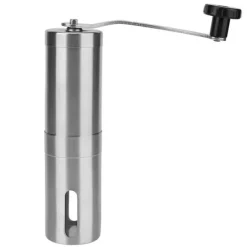 304 rustfrit stål bærbar manuel kaffekværn mølle håndkaffemaskine til husholdningsbrug Sale