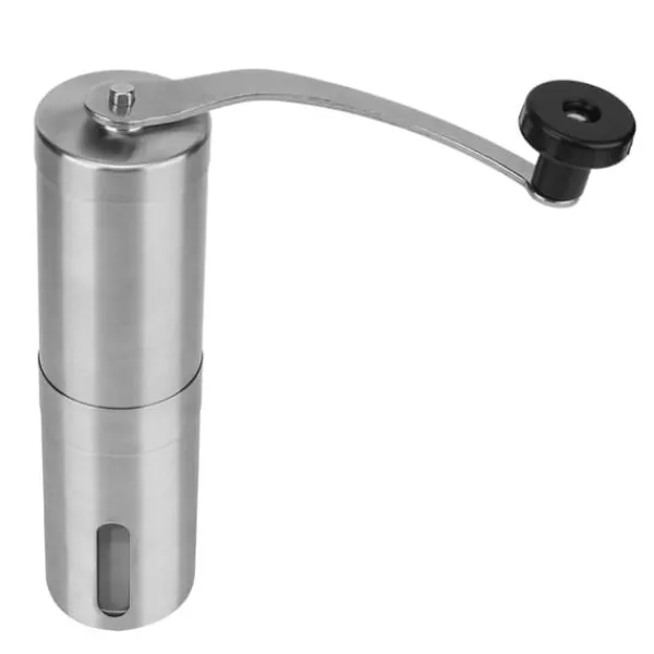 304 rustfrit stål bærbar manuel kaffekværn mølle håndkaffemaskine til husholdningsbrug Sale