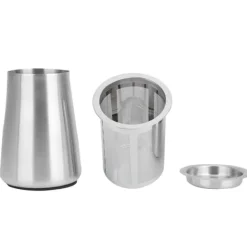 Tefiltre>304 rustfrit stål finmasket kaffepulverfiltersigte beholder kaffetilbehør