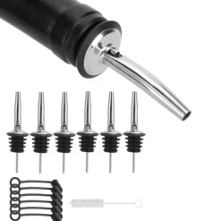 304 Rustfrit Stål Vinflaske Tudprop Spiritus Dispenser Hældehætte Køkkentilbehør Online