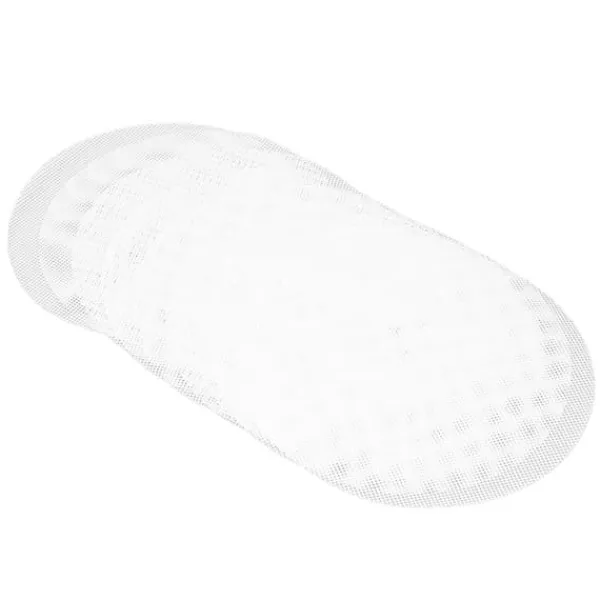 10 st Silikon Steamer Mesh Mat Förhindrar Stick Återanvändbara Klippbara Silikon Steamer Liners för Kök Restaurang 22cm/8.7in Sale