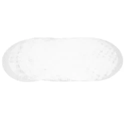 10 st Silikon Steamer Mesh Mat Förhindrar Stick Återanvändbara Klippbara Silikon Steamer Liners för Kök Restaurang 22cm/8.7in Sale