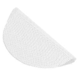 10 st Silikon Steamer Mesh Mat Förhindrar Stick Återanvändbara Klippbara Silikon Steamer Liners för Kök Restaurang 22cm/8.7in Sale