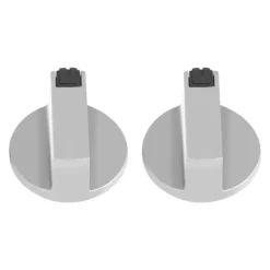 Komfurer>2 stk. 6 mm zinklegering hjem køkken gaskomfur knapper komfur ovn kogeplade metal afbryder kontrol