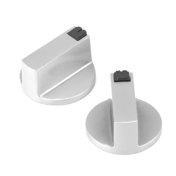 Komfurer>2 stk. 6 mm zinklegering hjem køkken gaskomfur knapper komfur ovn kogeplade metal afbryder kontrol