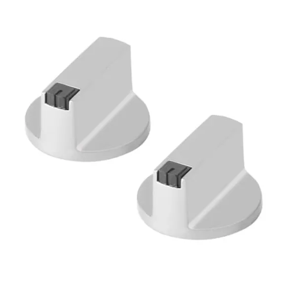 Komfurer>2 stk. 6 mm zinklegering hjem køkken gaskomfur knapper komfur ovn kogeplade metal afbryder kontrol