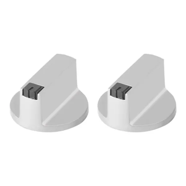 Komfurer>2 stk. 6 mm zinklegering hjem køkken gaskomfur knapper komfur ovn kogeplade metal afbryder kontrol