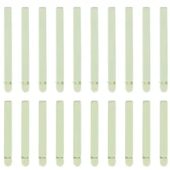 20 stk. bærbare mad-snackposeforseglingsklemmer til opbevaring i køkkenet - grøn Outlet