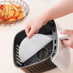 100 stk/30 cm non-stick engangs luftfrituregryde til madlavning New