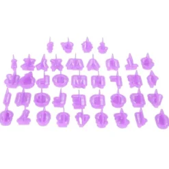 40 stk. DIY-kiksform Alfabetnummer-kiks Chokoladeudstikkerform Bagetilbehør Outlet