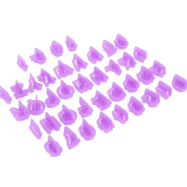 40 stk. DIY-kiksform Alfabetnummer-kiks Chokoladeudstikkerform Bagetilbehør Outlet