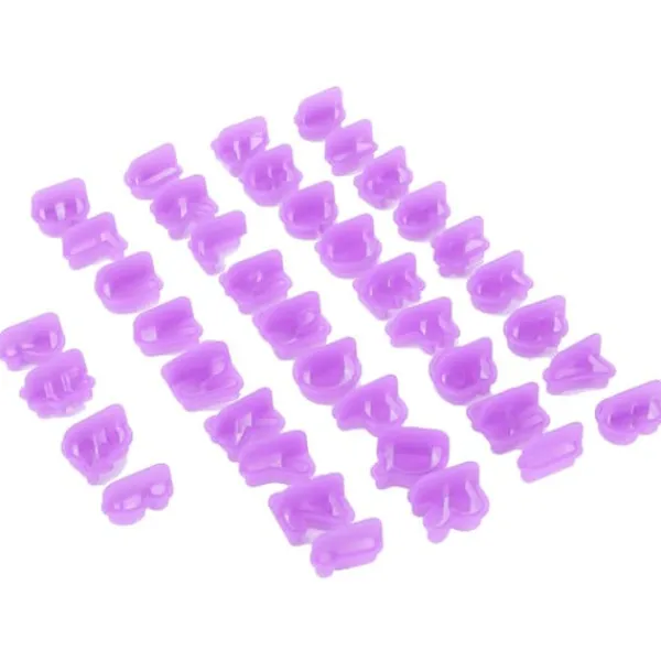 40 stk. DIY-kiksform Alfabetnummer-kiks Chokoladeudstikkerform Bagetilbehør Outlet