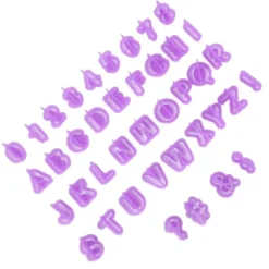 40 stk. DIY-kiksform Alfabetnummer-kiks Chokoladeudstikkerform Bagetilbehør Outlet