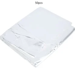 Vasketøjsudstyr>50 stk. engangs gennemsigtige støvposer til tøj, renseri og tøjbetræk (60*100 cm)