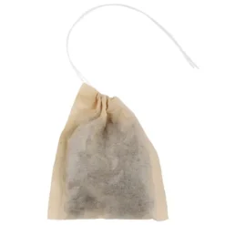 100 stk. engangs tomme tebreve filterinfuser med snøre til løsbladet te (L)