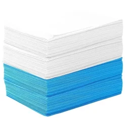 100 stk engangslagner massagestole dækkeservietter fortykkede puder Spa tatoveringssalon blødt hudvenligt lagen 180*80 cm hvid Hot