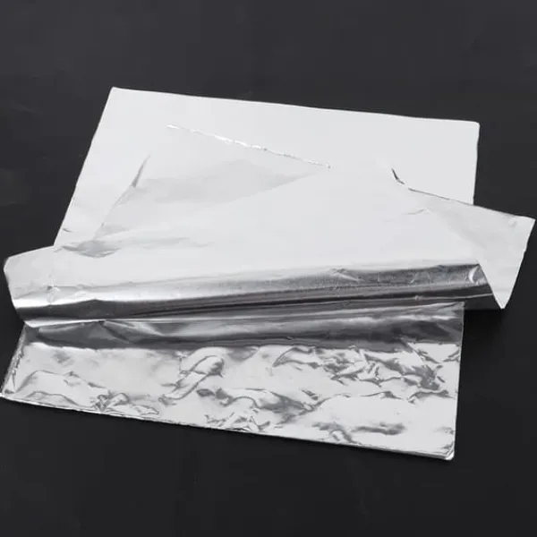 100 stk. fortykket højtemperaturbestandigt aluminiumsfolieindpakningspapir til grillbagning Clearance