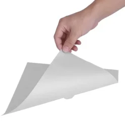 4 stk. gaskomfur brænderbeskytter non-stick oliebeskyttelsesmåtte køkkenredskab (sølv) New