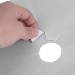 4 stk. gaskomfur brænderbeskytter non-stick oliebeskyttelsesmåtte køkkenredskab (sølv) New