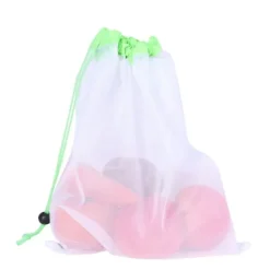 12 stk. genanvendelige frugt- og grøntsagsposer til grøntsager og legetøj Hot