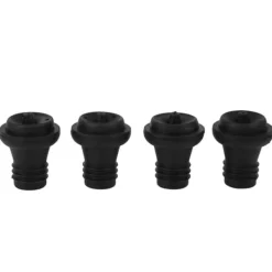 Flaskepropper>4 stk. genanvendelige vakuumpumpepropper rødvin champagne flaskehætte låg beholder forsegler nye