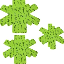 12 stk. grydebeskyttere, ikke-vævede skilleplader, genanvendelige grydebeskyttelsespuder til opbevaring af stegepander, bageplader Sale