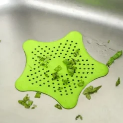 3 stk. gummifiltre til vask i søstjerner - afløbsfilter - køkkenvaskprop, silikoneafløbsdæksel - håropsamler til badekar Outlet