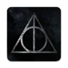 Bordskånere Til Glas>2 STK Harry Potter the Deathly Hallows Coastere