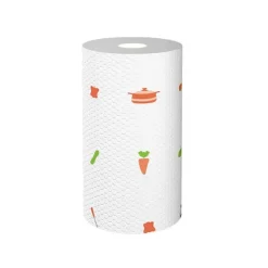 Aftørringspapir>50 stk. køkkenrulle våde og tørre engangsbrug polyester opvaskepapir til tallerkener og gryder