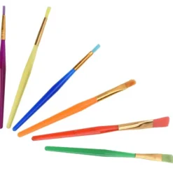 6 stk. lille fondant kage farvelægning pen dekoration børste farvelægning sukker håndværk bageværktøj Outlet