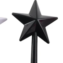 Salt- & Peberstrøere>3 stk Magical Salt Peber Shakers Stjerneformet tryllestav Salt Peber Shakers Magic Stick Genopfyldelige krydderier Krydderier Dispenser Pink Sort Hvi | CDON