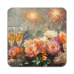 4 STK Nytår Coastere Sale